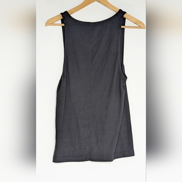 Anine Bing • August  Tank Top in Black - Picture 5 of 8